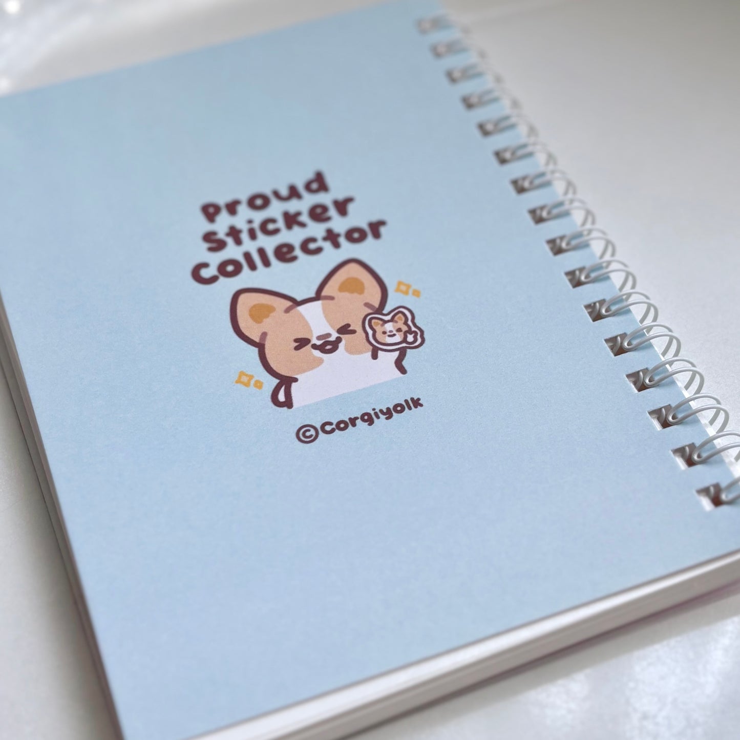 Corgiyolk Reusable Sticker Book