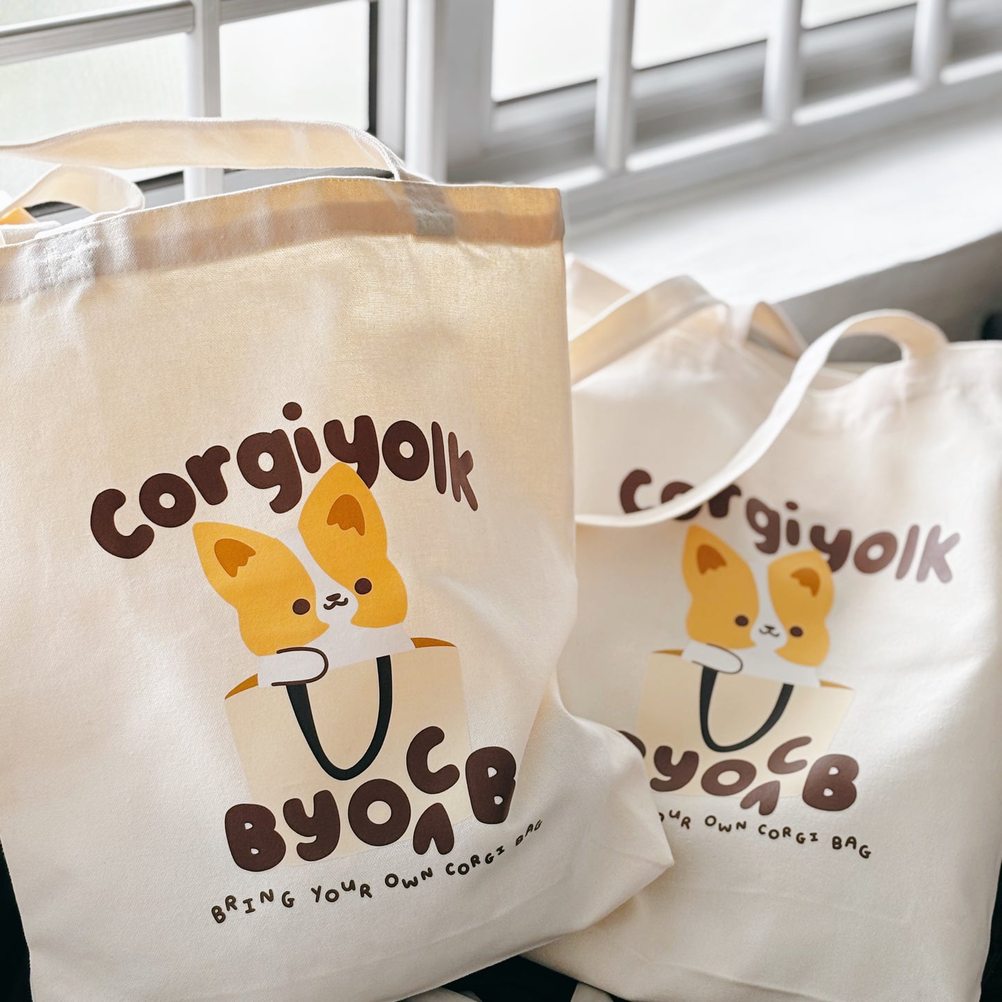 Bring your own Corgi Tote Bag