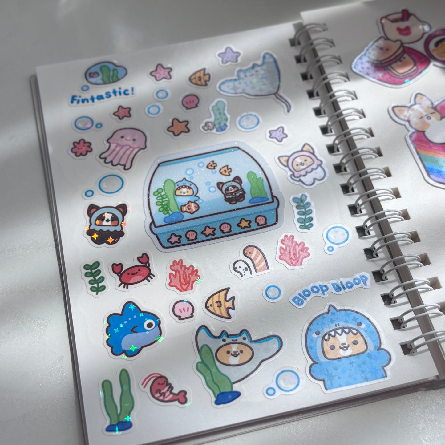 Corgiyolk Reusable Sticker Book