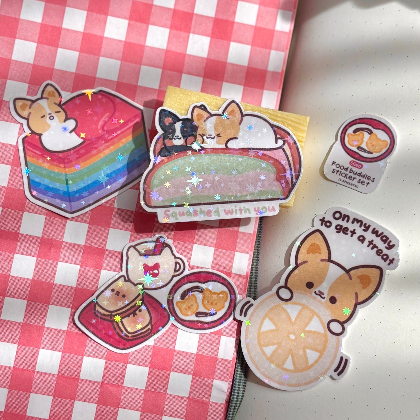 Food Buddies Sticker Set (SG60)