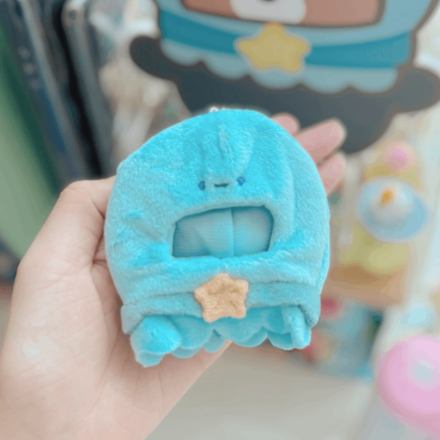 Corgi Plush Keychain Outfit (Jellyfish Hat)