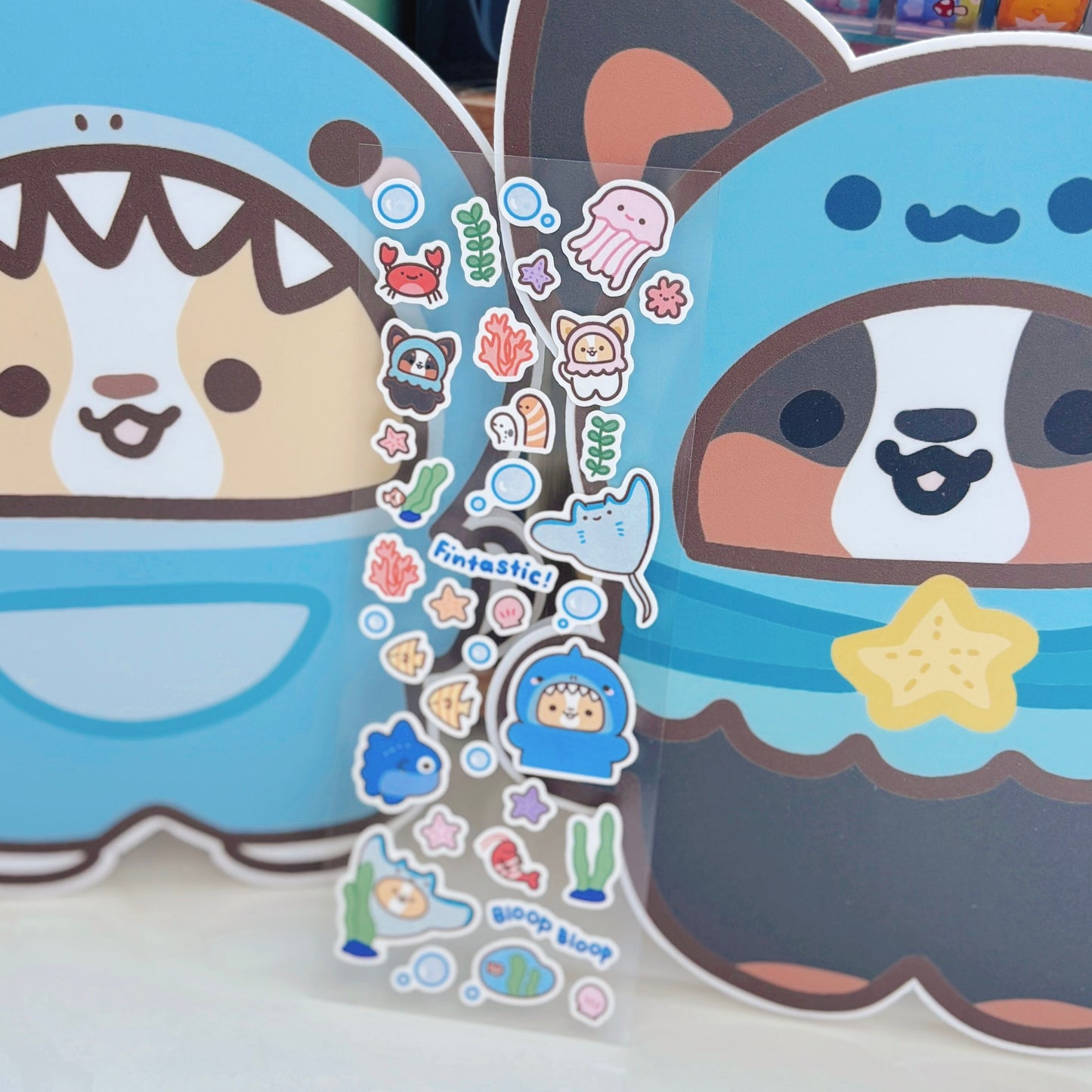Marine Friends Sticker Sheet
