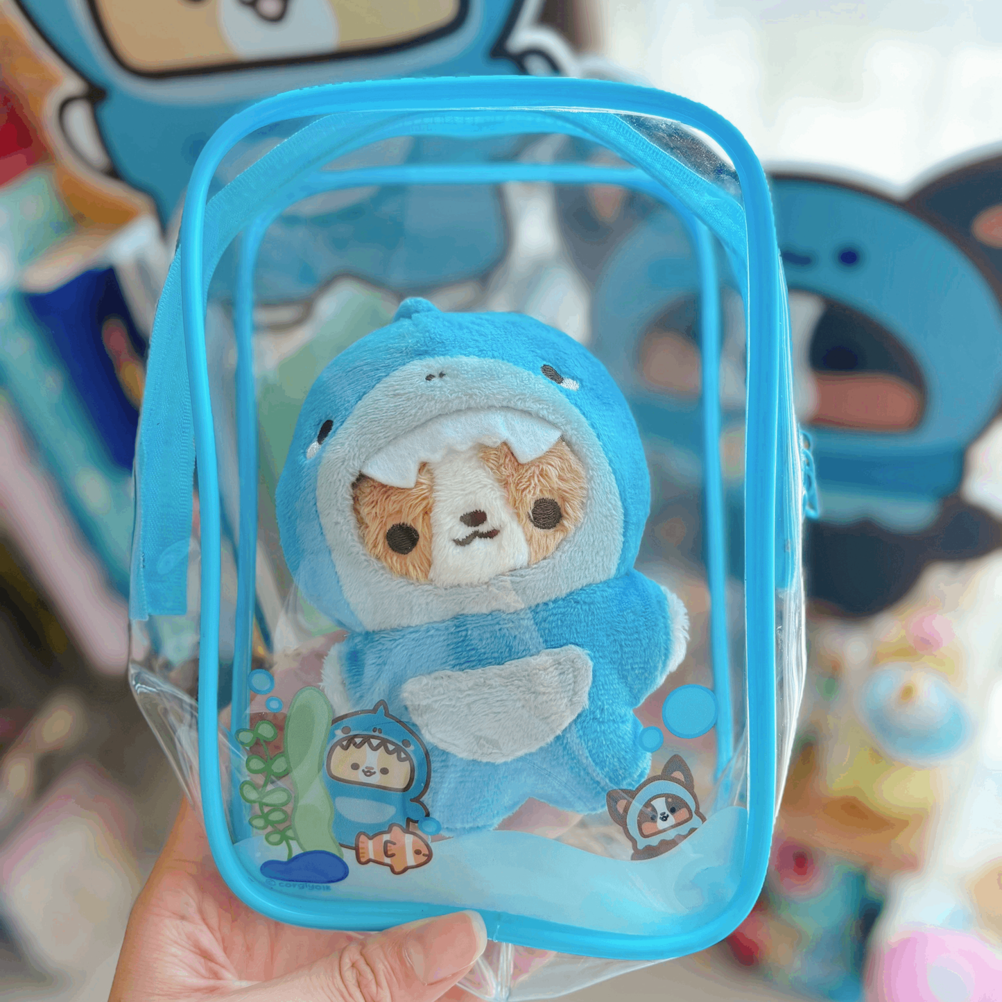 Shorgi Plush Keychain