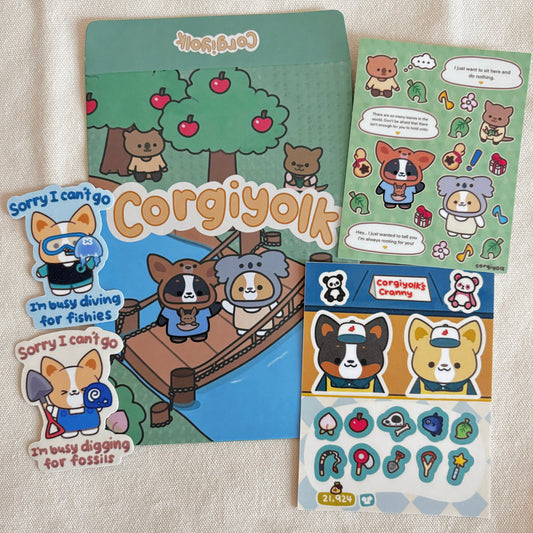 Corgiyolk Crossing & Friends Bundle