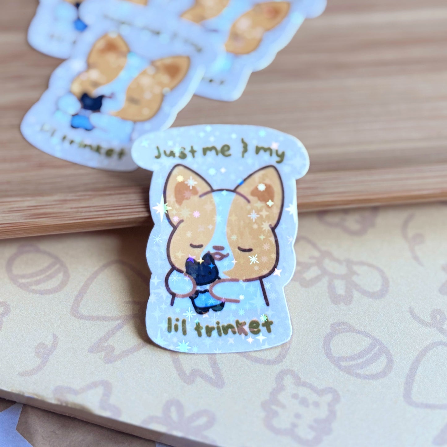 Me & My Lil Trinket sticker