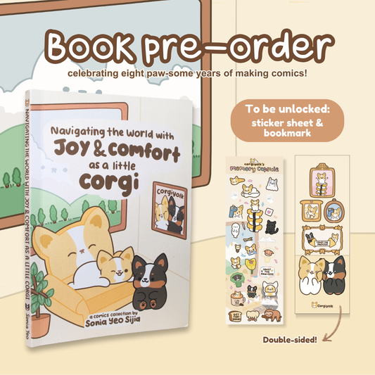 Navigating the World with Joy and Comfort as a Little Corgi (BOOK PRE-ORDER)