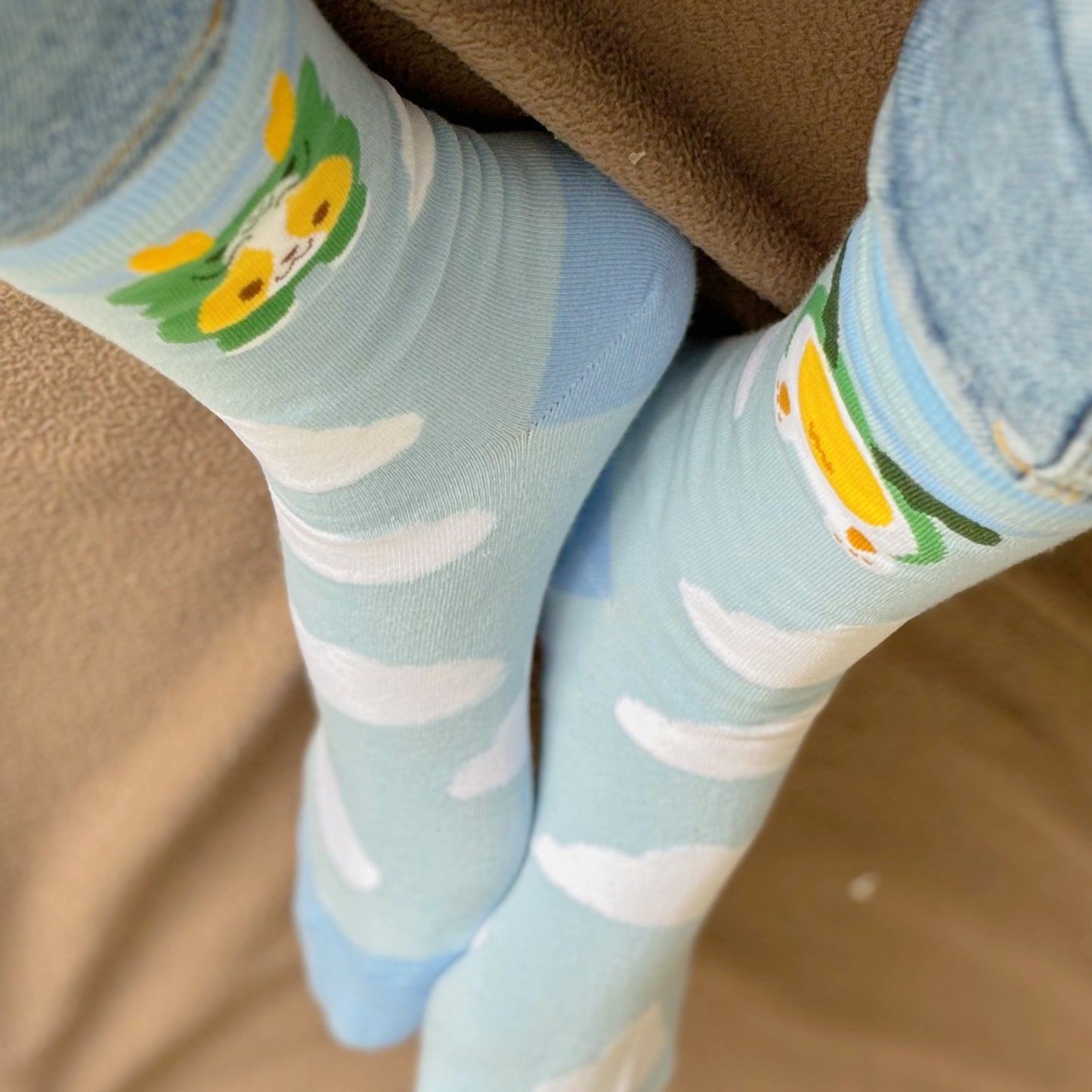 Corgi Cloud Socks