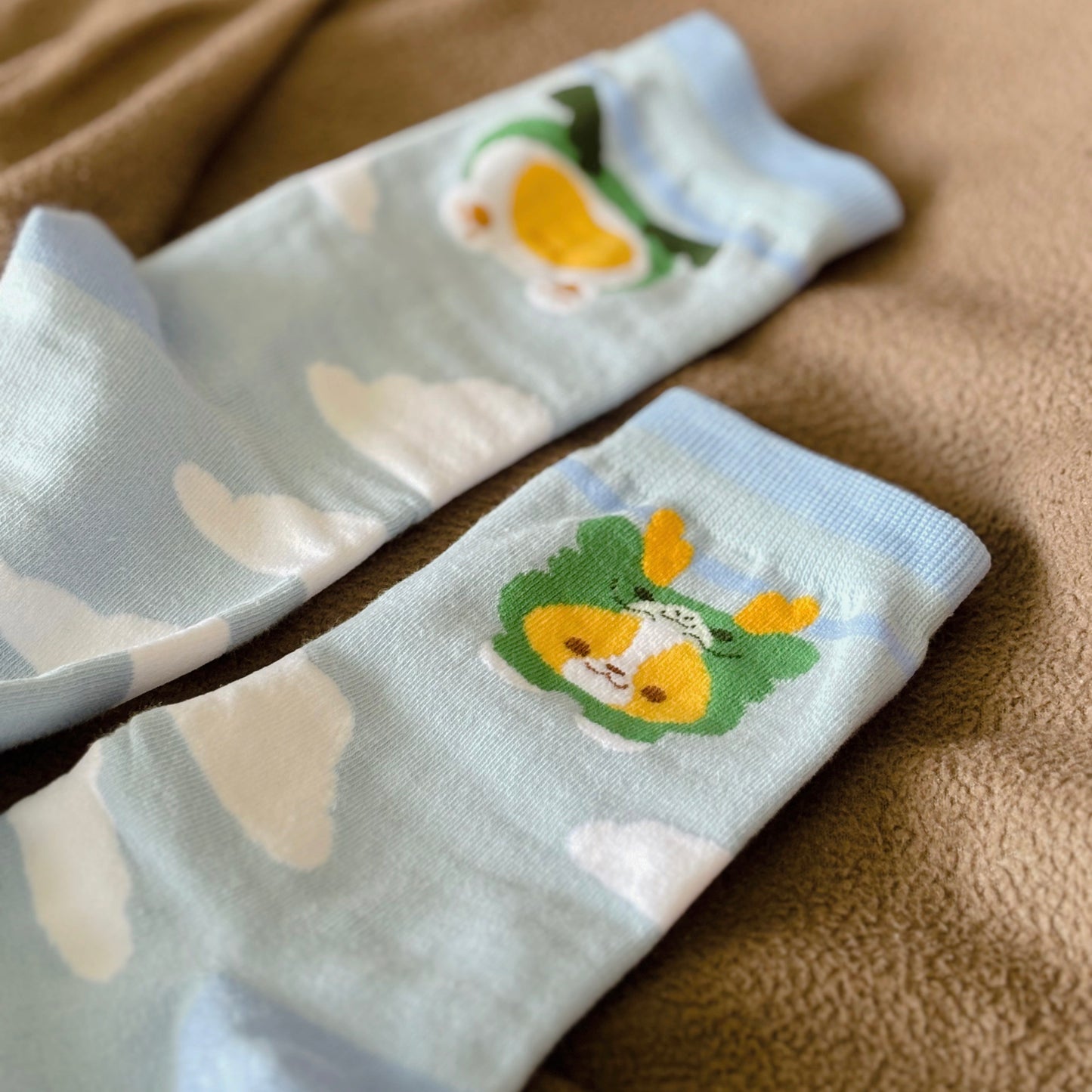 Corgi Cloud Socks