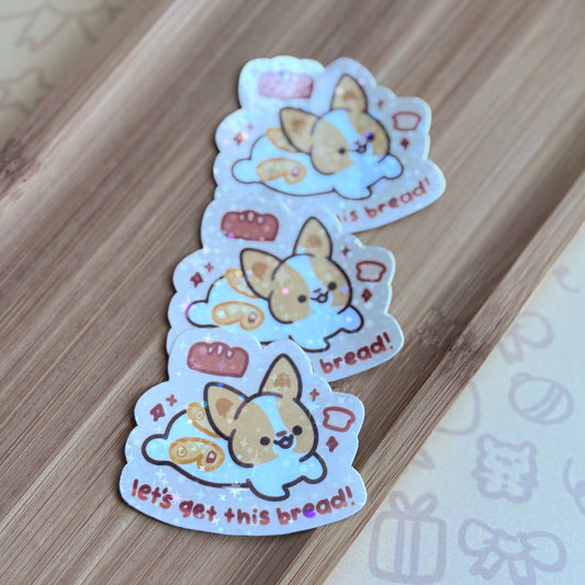 Get this bread Corgiyolk Fairy sticker