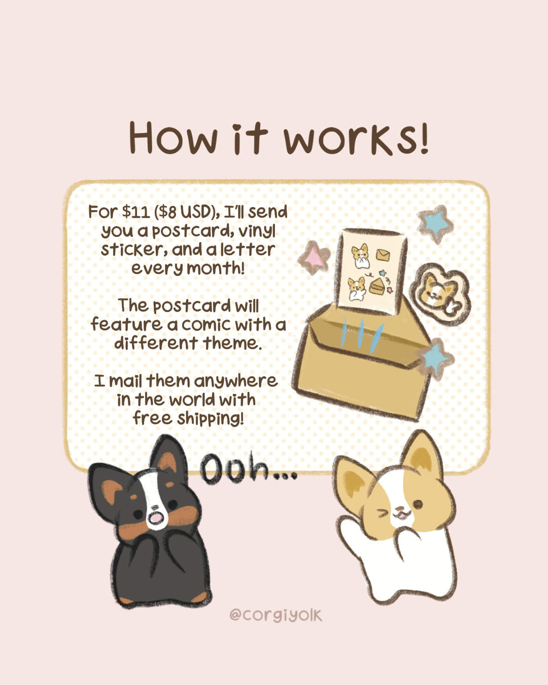 Corgiyolk Mail Club