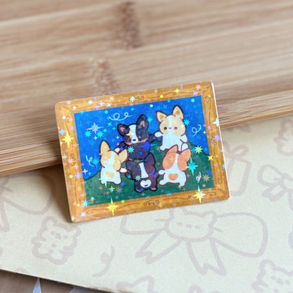 Corgiyolk's Matisse (Dance) Painting sticker