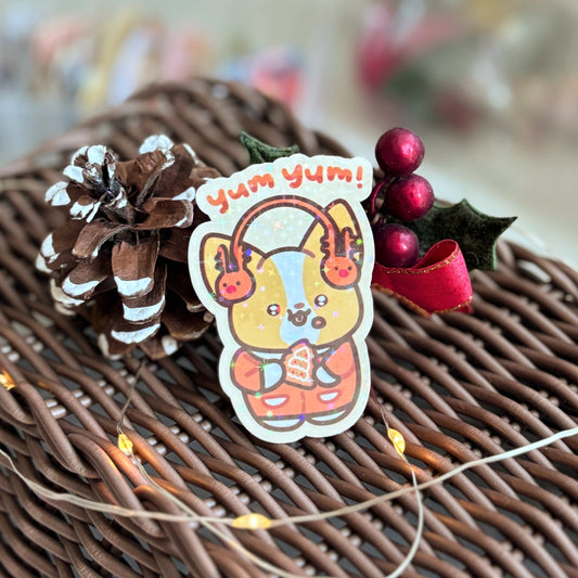 Xmas Cookie Yum Yum sticker