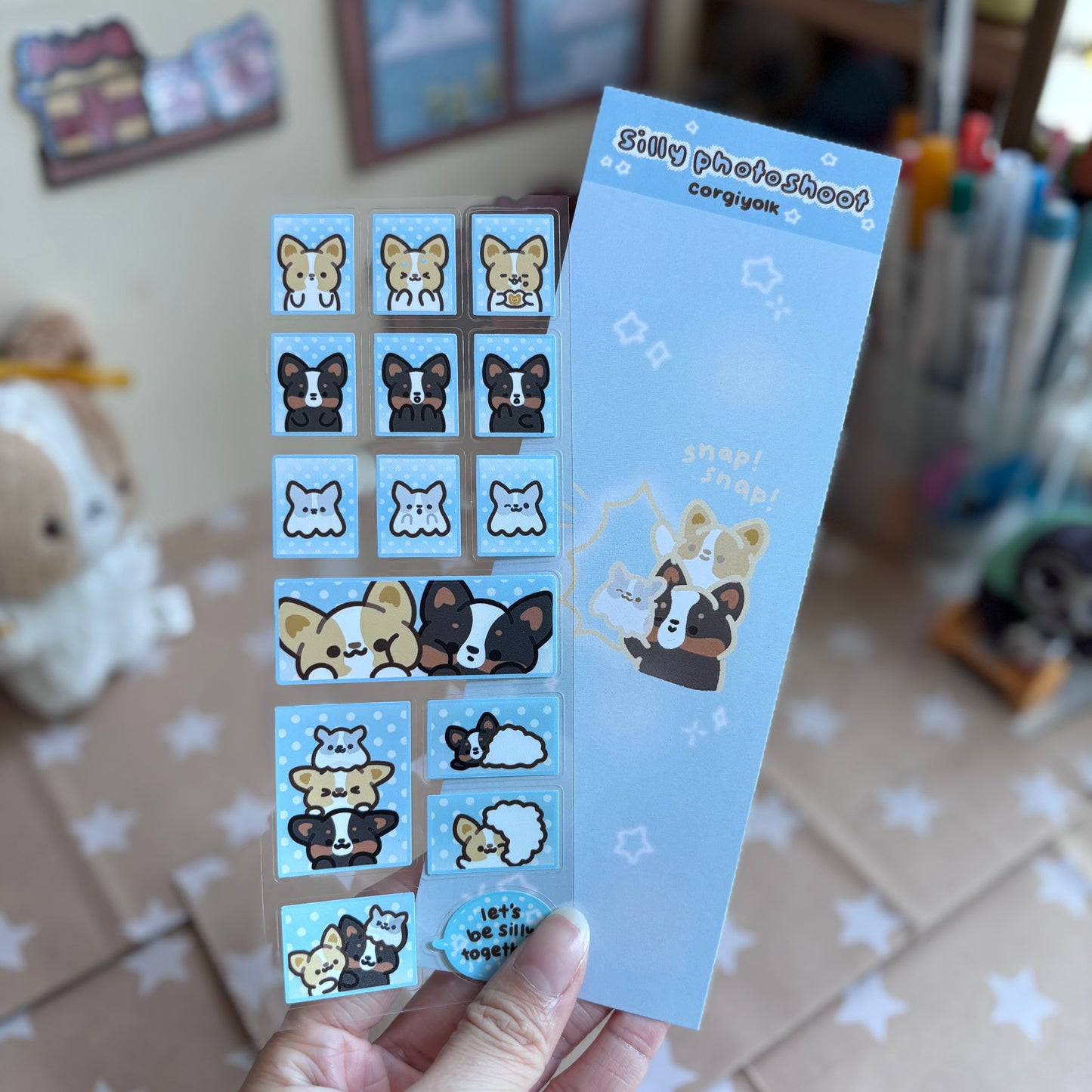 Silly Photoshoot Sticker Sheet