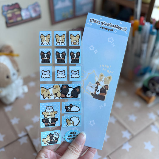 Silly Photoshoot Sticker Sheet