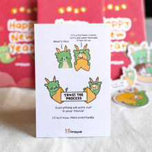 Load image into Gallery viewer, Corgi Dragon Fortune Cookie Print (Limited run)
