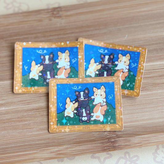 Corgiyolk's Matisse (Dance) Painting sticker