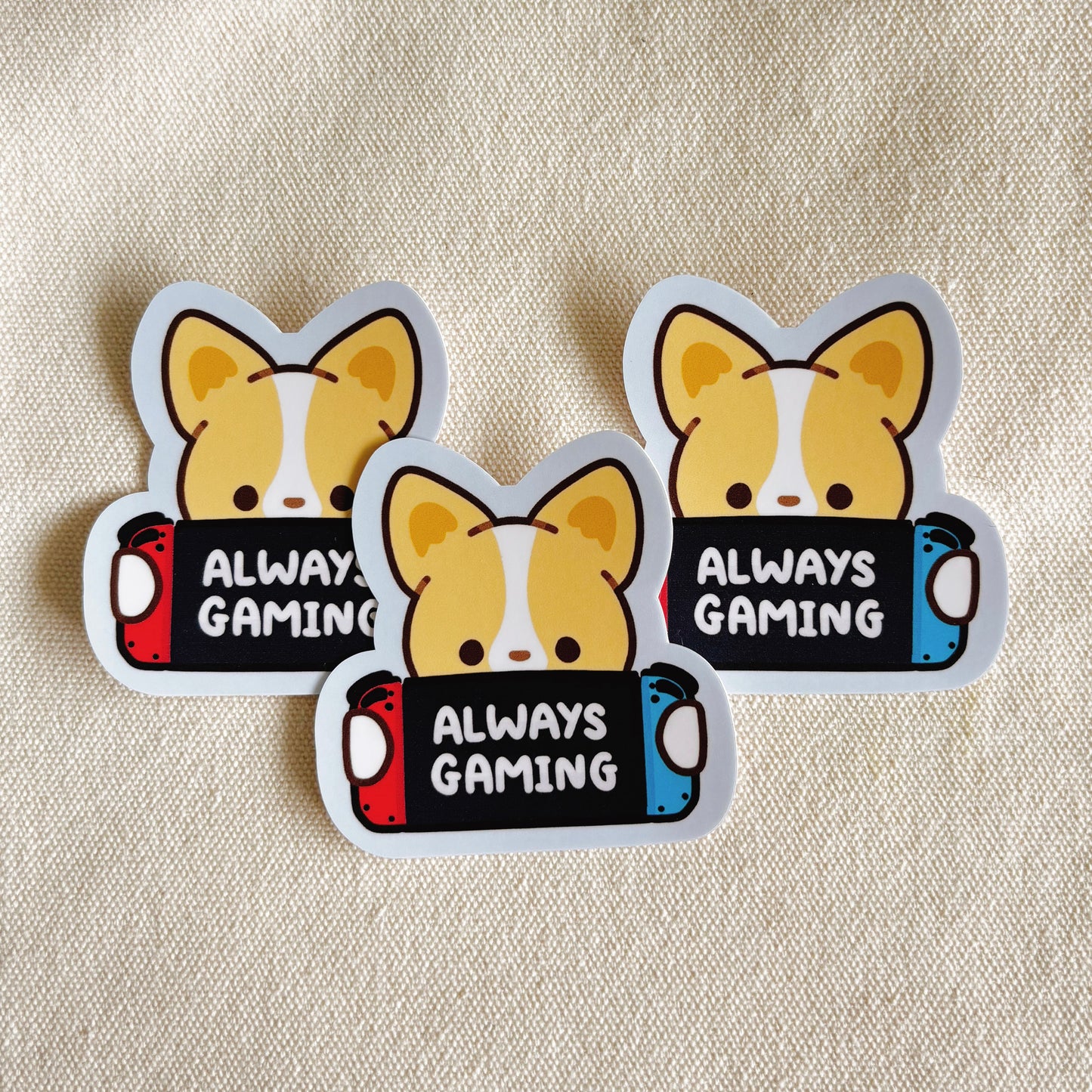 Always Gaming Vinyl Sticker