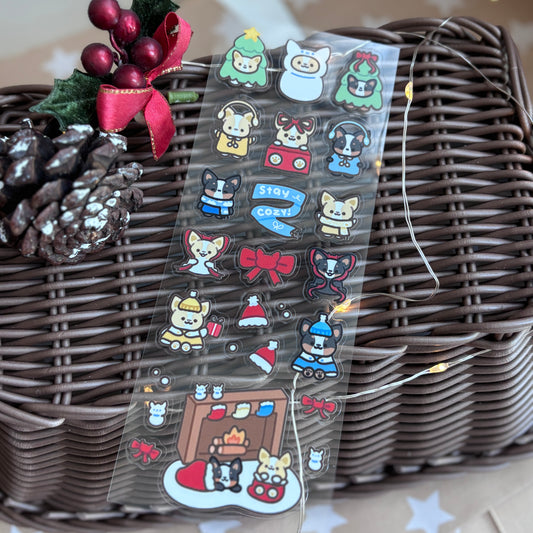 Lil Winter Closet Christmas Sticker Sheet