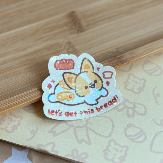 Get this bread Corgiyolk Fairy sticker