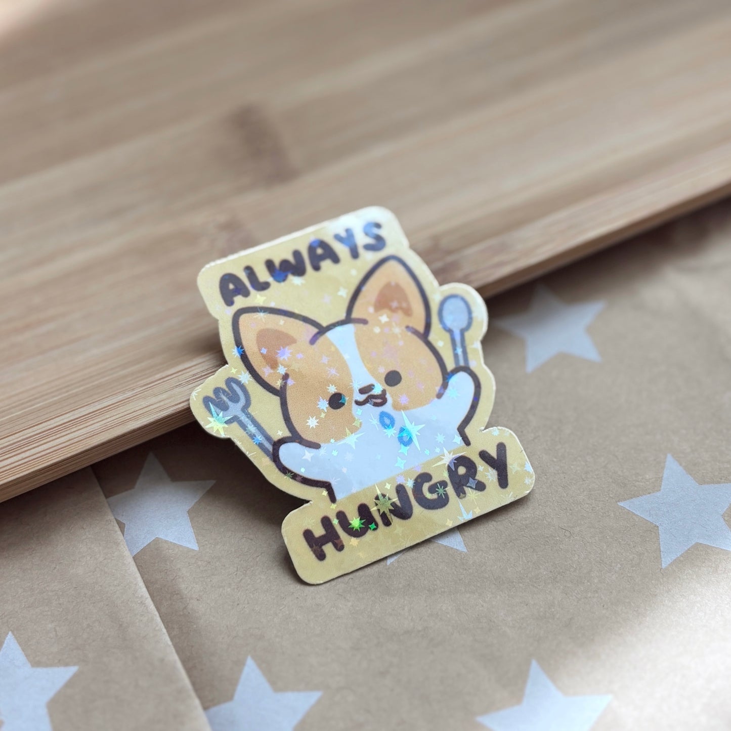(Restocked) Always Hungry Vinyl Sticker