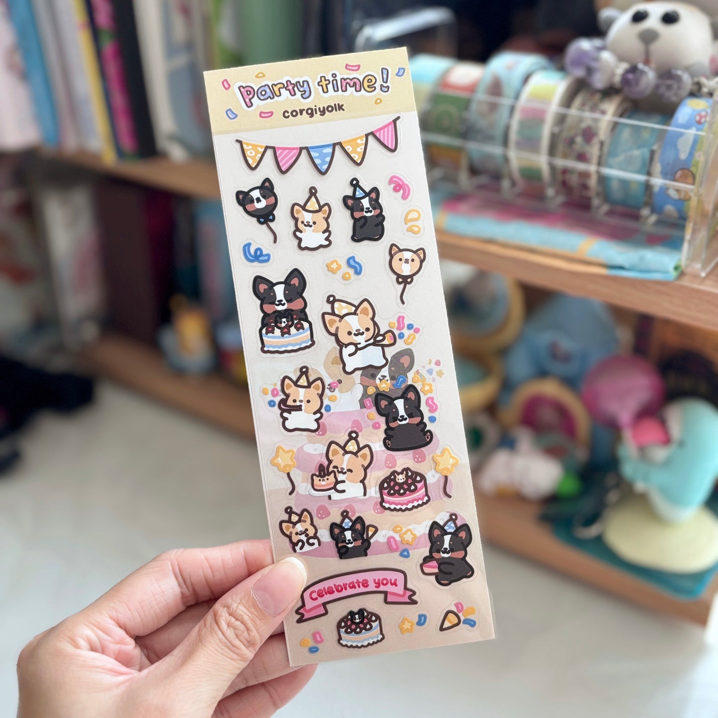 Party Time Sticker Sheet