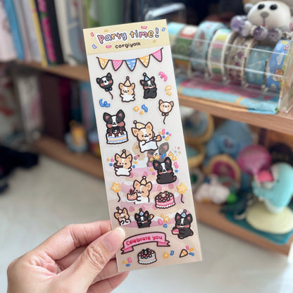 Party Time Sticker Sheet