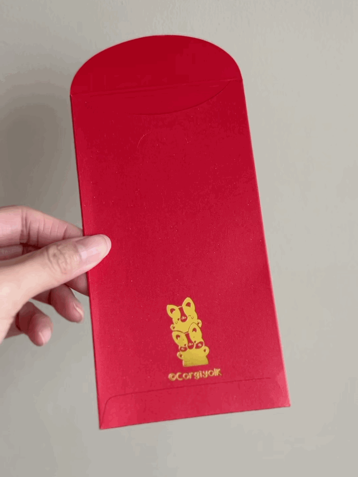 Corgiyolk Get Rich Red Packet Set