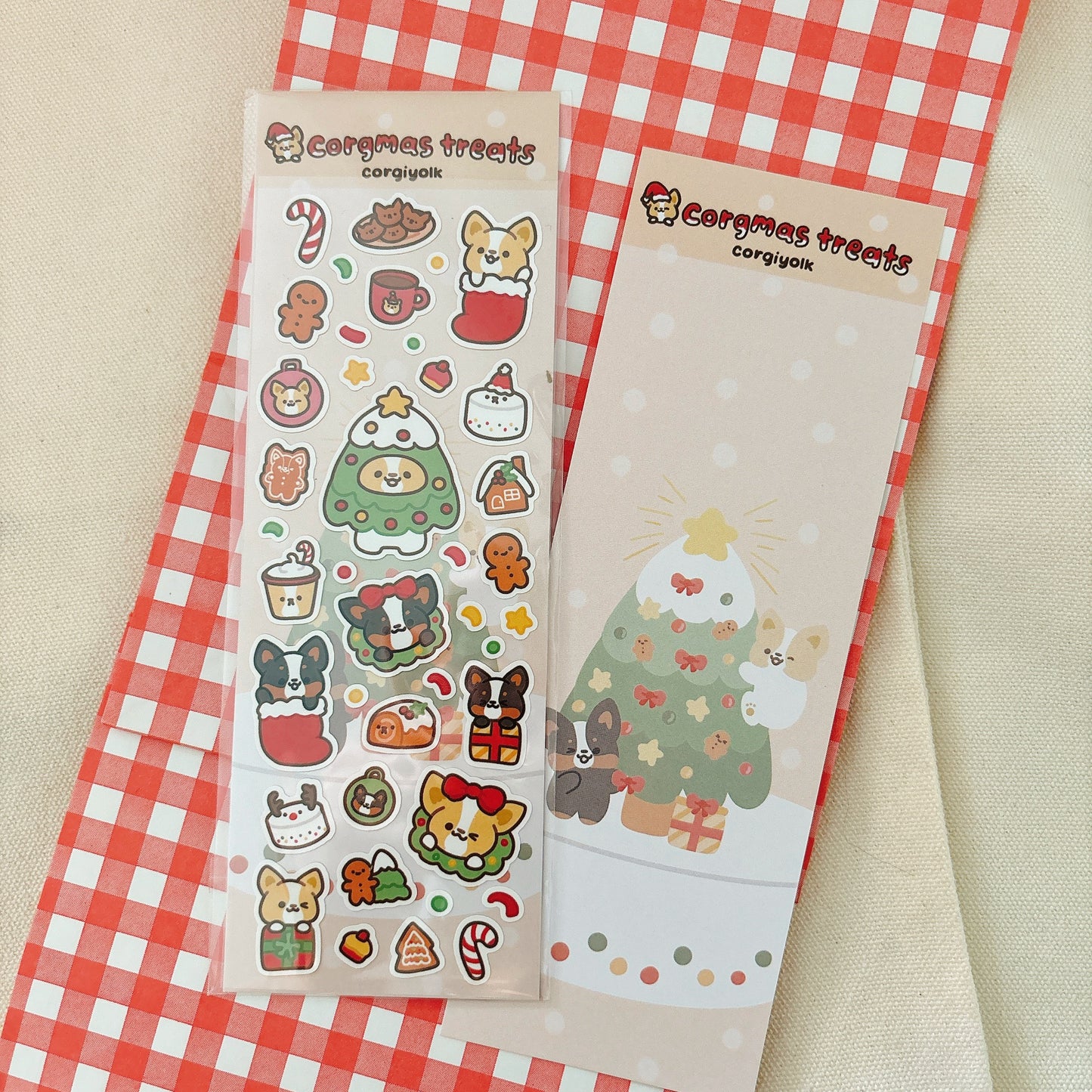 Corgmas Treats Sticker Sheet (Limited run)