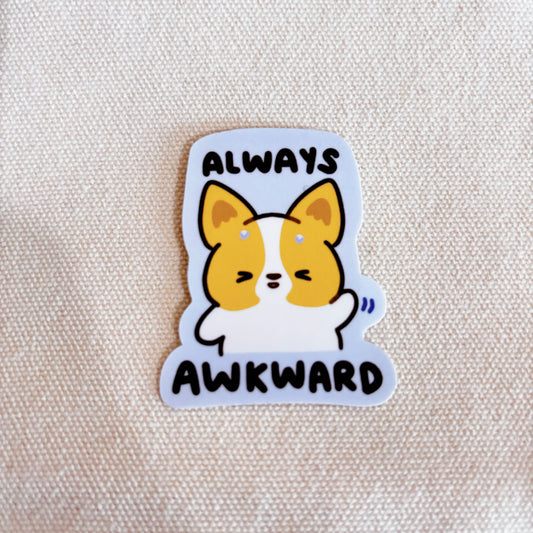 Always Awkward Vinyl Sticker