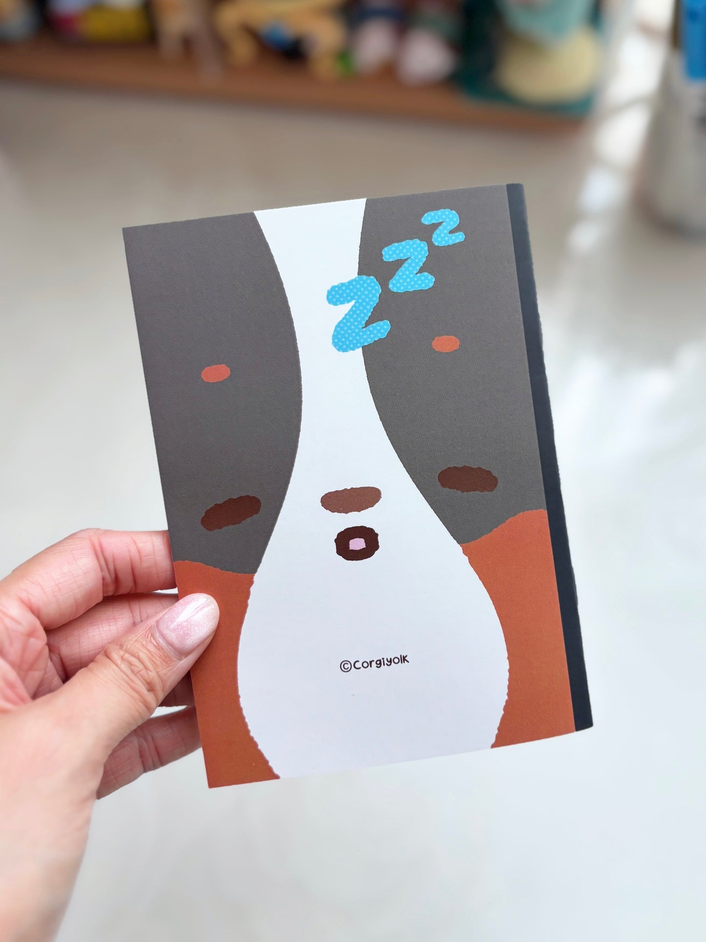 Comfy Corgis Blank Notebook