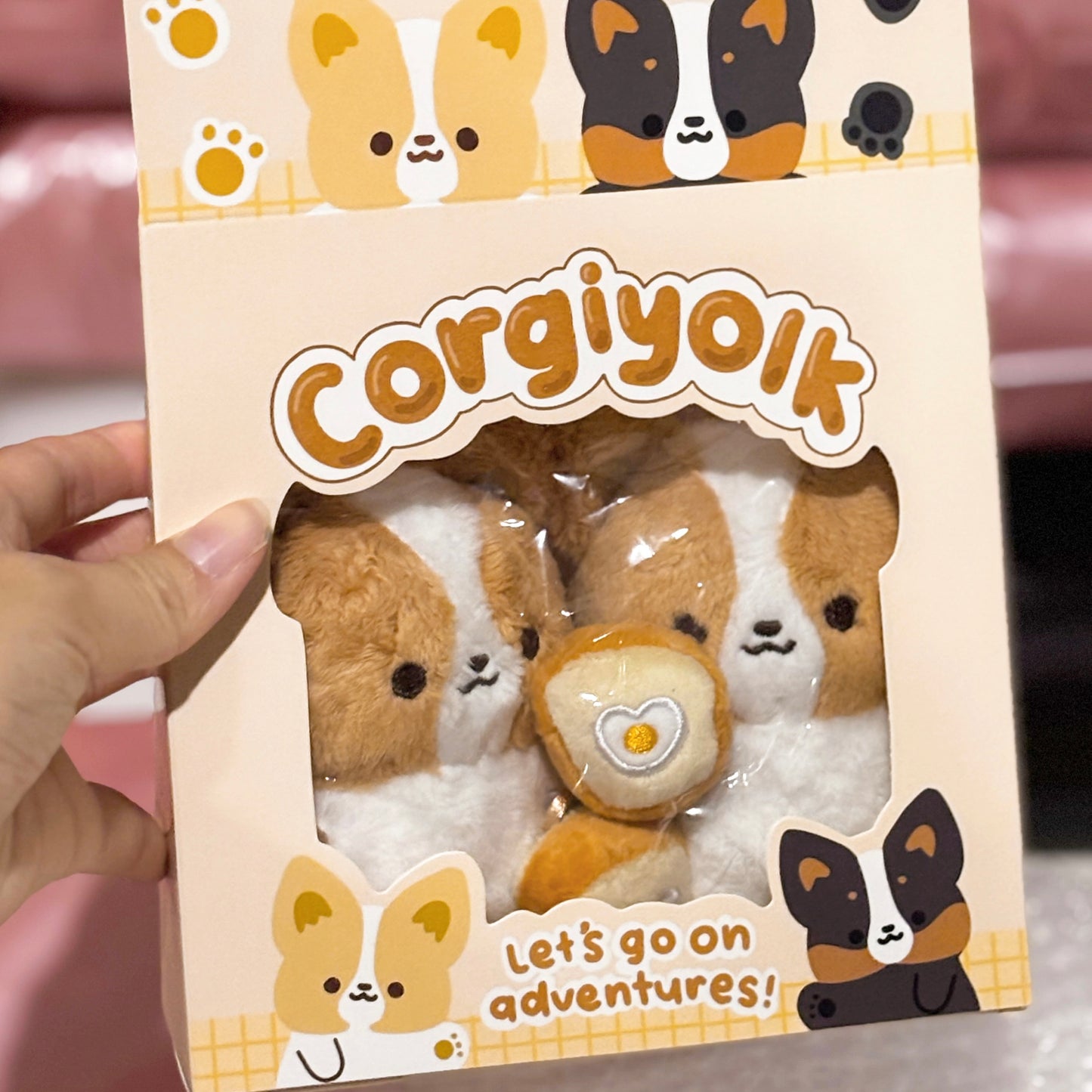 Corgi Plush Keychains