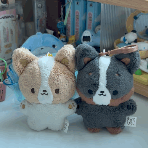 Sea Corgis Plush Keychain Bundle