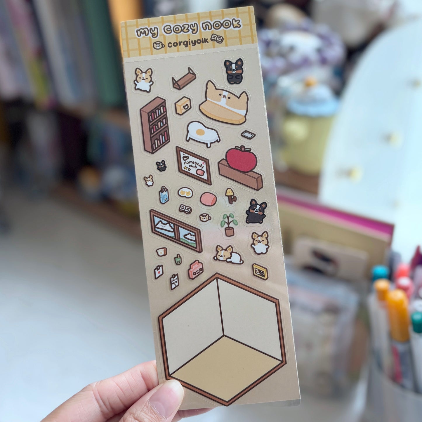 My Cozy Nook Sticker Sheet