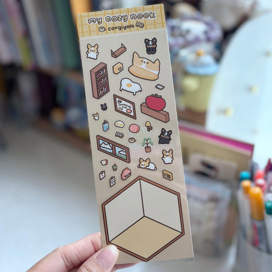 My Cozy Nook Sticker Sheet