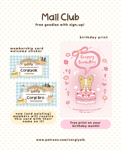 Corgiyolk Mail Club