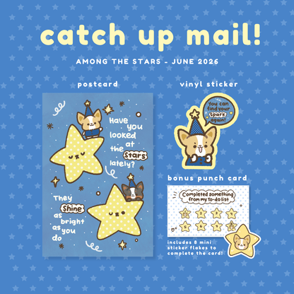 Among the stars - June 2026 Catch Up Mail